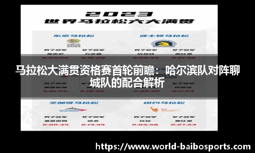 马拉松大满贯资格赛首轮前瞻：哈尔滨队对阵聊城队的配合解析
